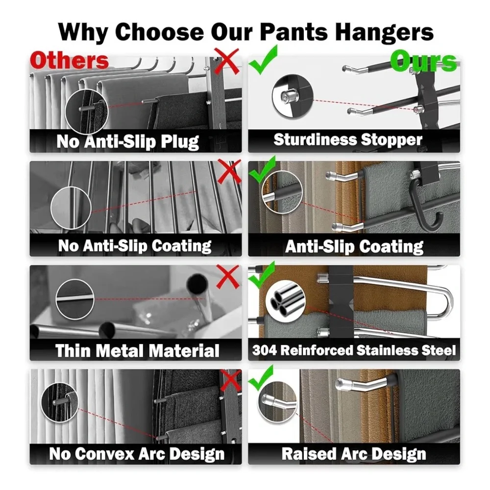 Versatile Multi-Tier Closet Hanger (A89)
